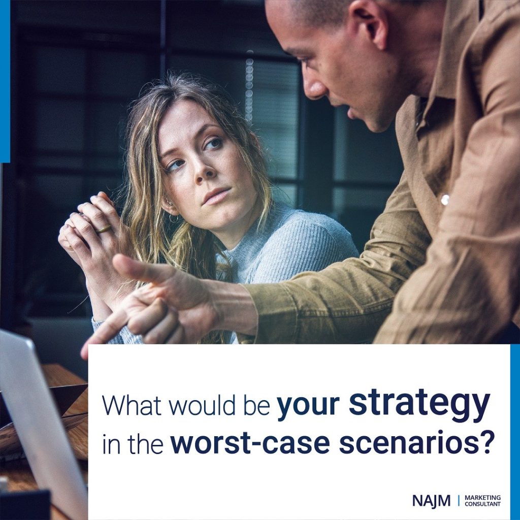what should be the strategy of a CMO in the worst case scenario
